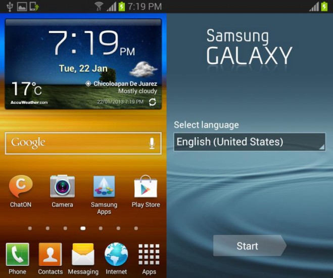 Galaxy S2 Jelly Bean