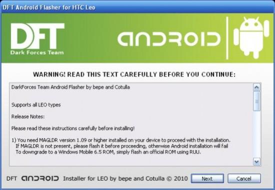 Prvi NAND ROM za HTC HD2
