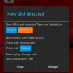 Dual SIM ICS Prestigio Multiphone