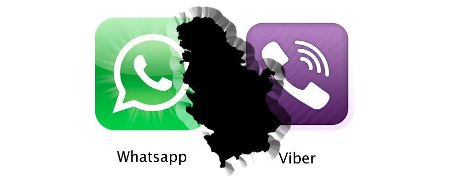 viber i whatsapp srbija