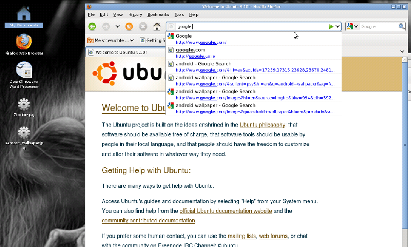 Ubuntu na Samsung Galaxy Tabu
