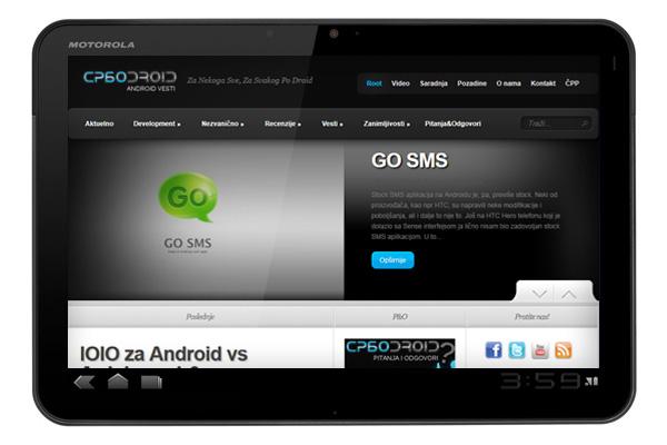 Podrška za SD kartice na Motoroli Xoom uz Custom Kernel