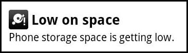 low on space low on space