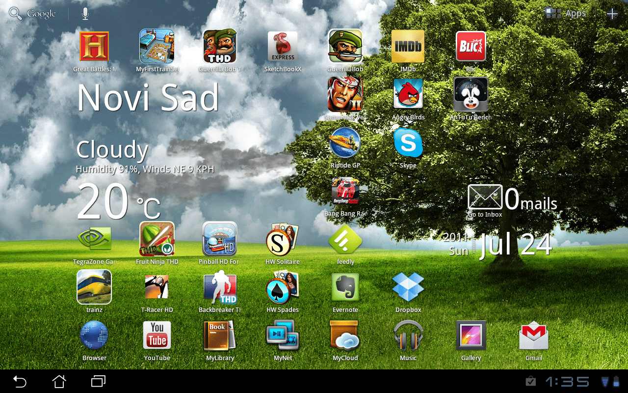 Asus Transformer Razrada