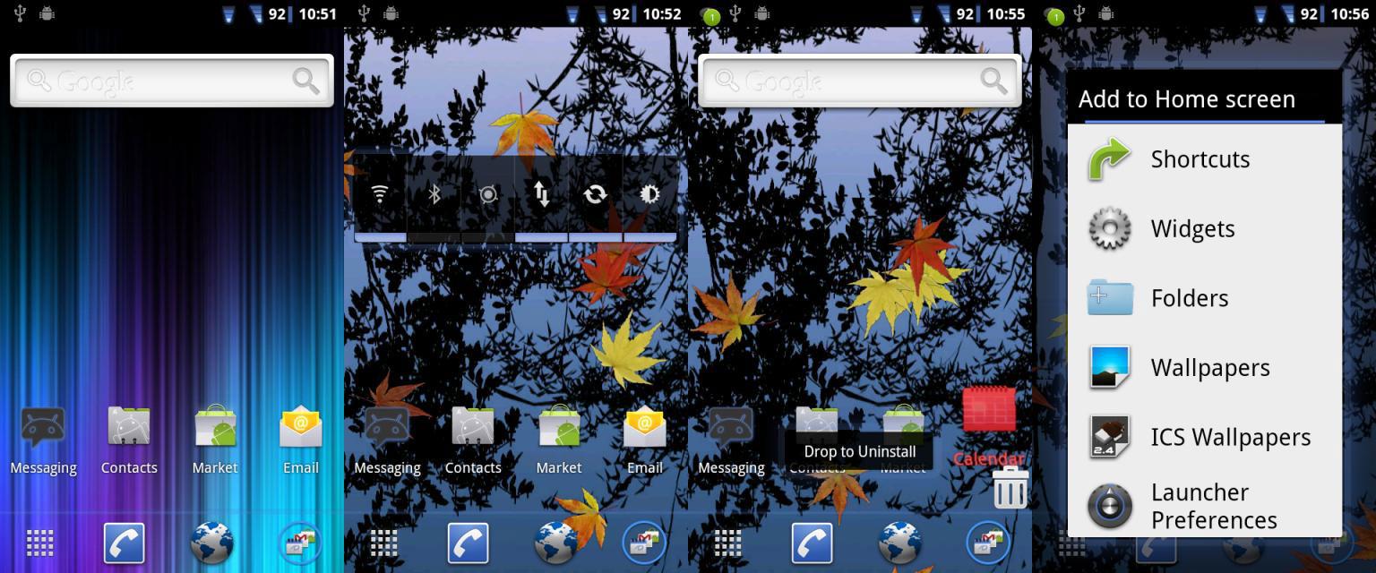 Ice Cream Sandwich 2.4 Launcher za one nestrpljive