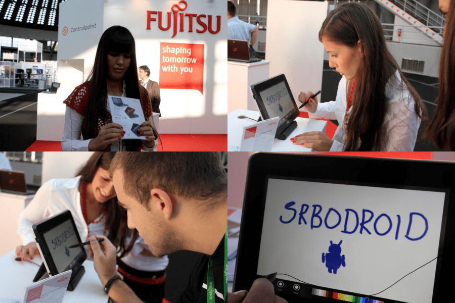 Fujitsu Windows 8 tablet