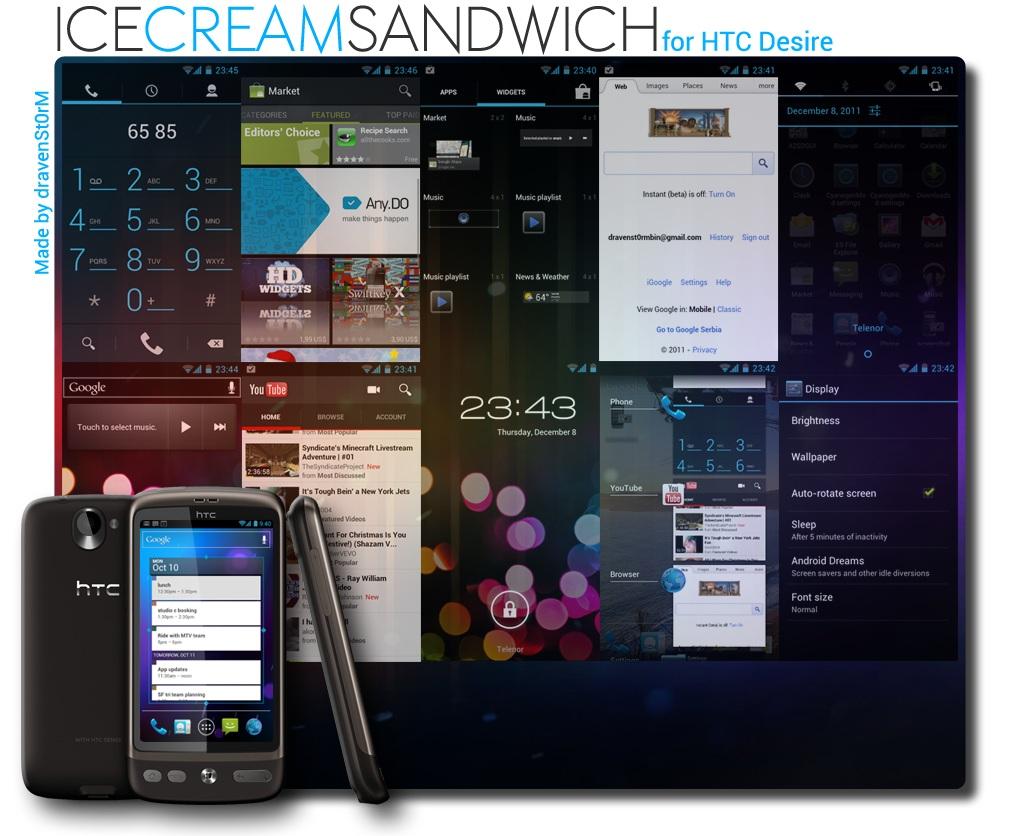 Ekskluzivni intervju sa članom DEV-team koji razvija Ice Cream Sandwich rom za HTC Desire
