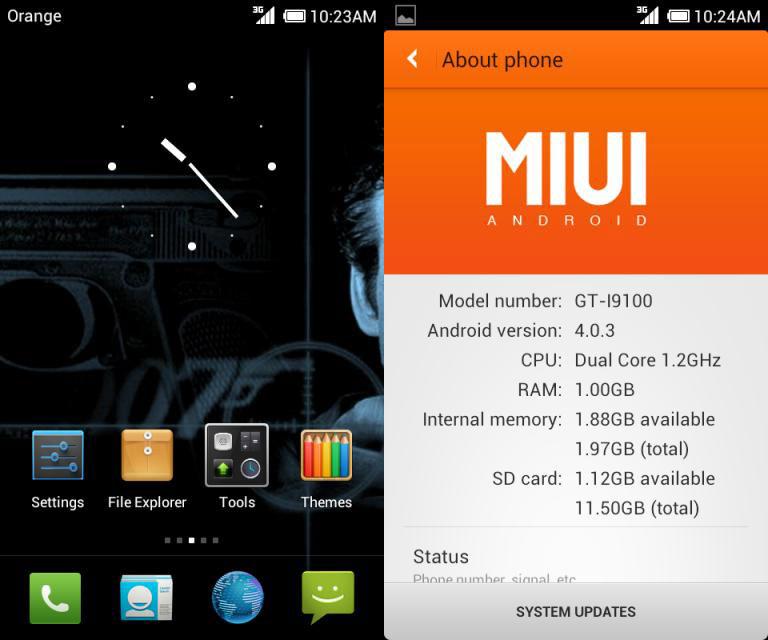 MIUI 4 ROM baziran na ICSu za SGS2 stigao