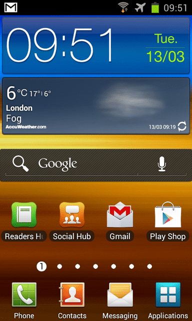 Android 4.0.3 Ice Cream Sandwich za Samsung Galaxy S2