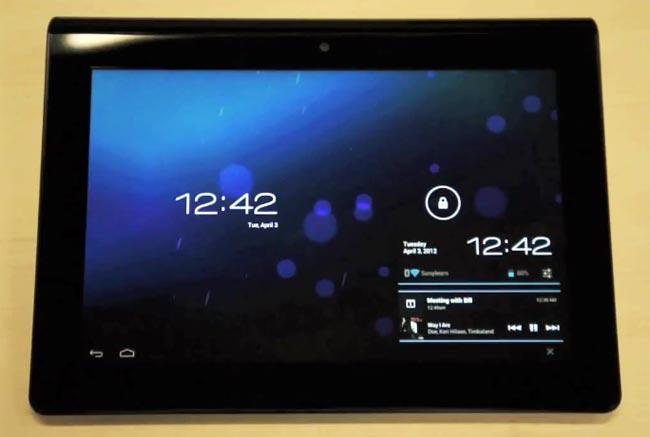 Sony Tablet S ICS