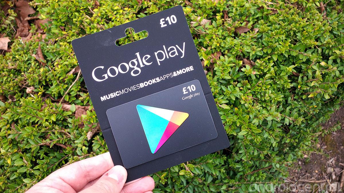 Stižu Google Play poklon kartice