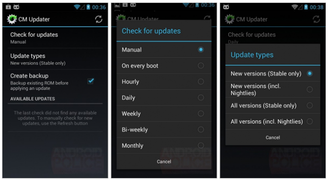 CM OTA Update