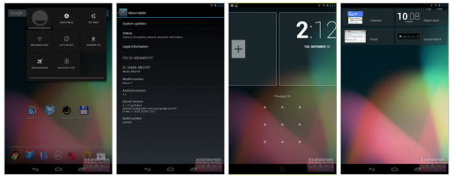 ndroid 4.2 NExus 7