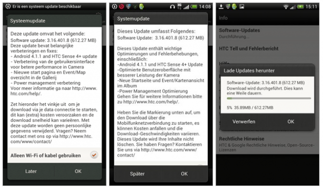 HTC One S Jelly Bean