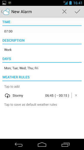 AlarMe beta 3