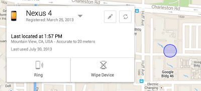 Android Device Manager - pronađite svoj izgubljeni Android telefon