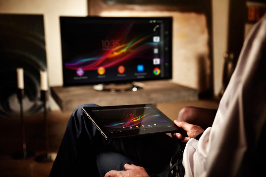 Xperia Tablet Z Living Room