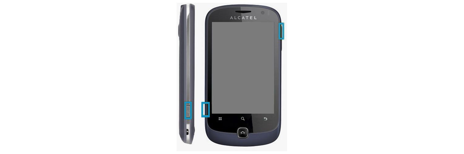 Alcatel OT 990 Reset na fabrička podešavanja nakon zaboravljenog šablona za otključavanje