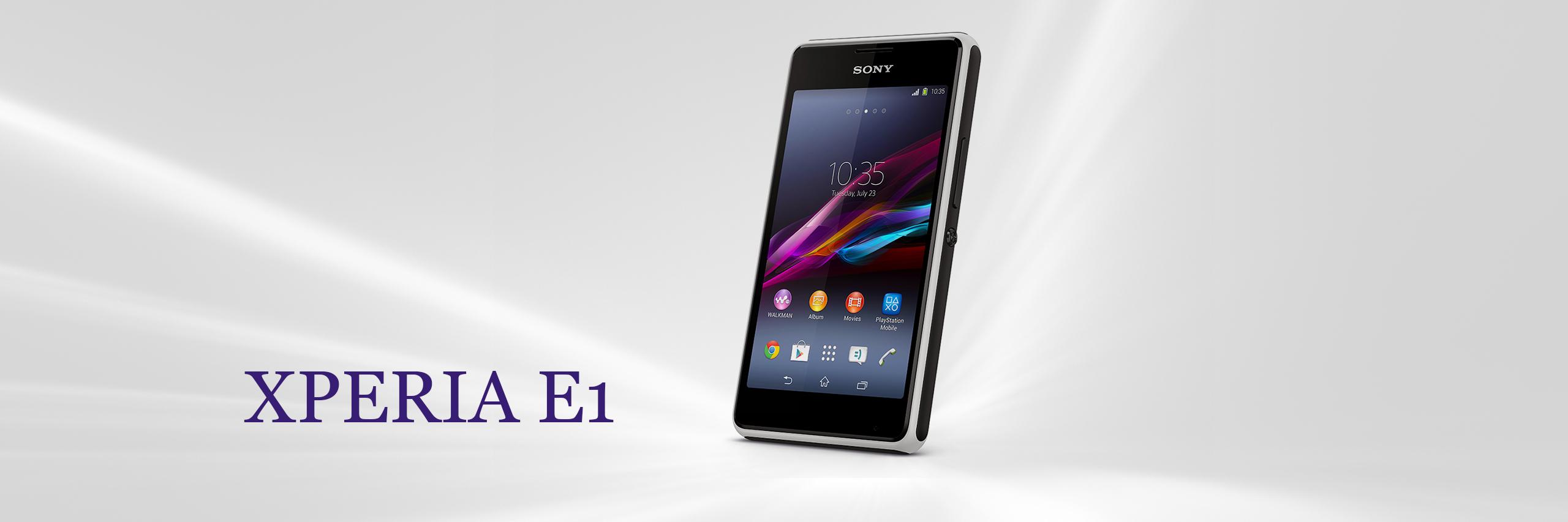 Sony predstavio Xperiu E1