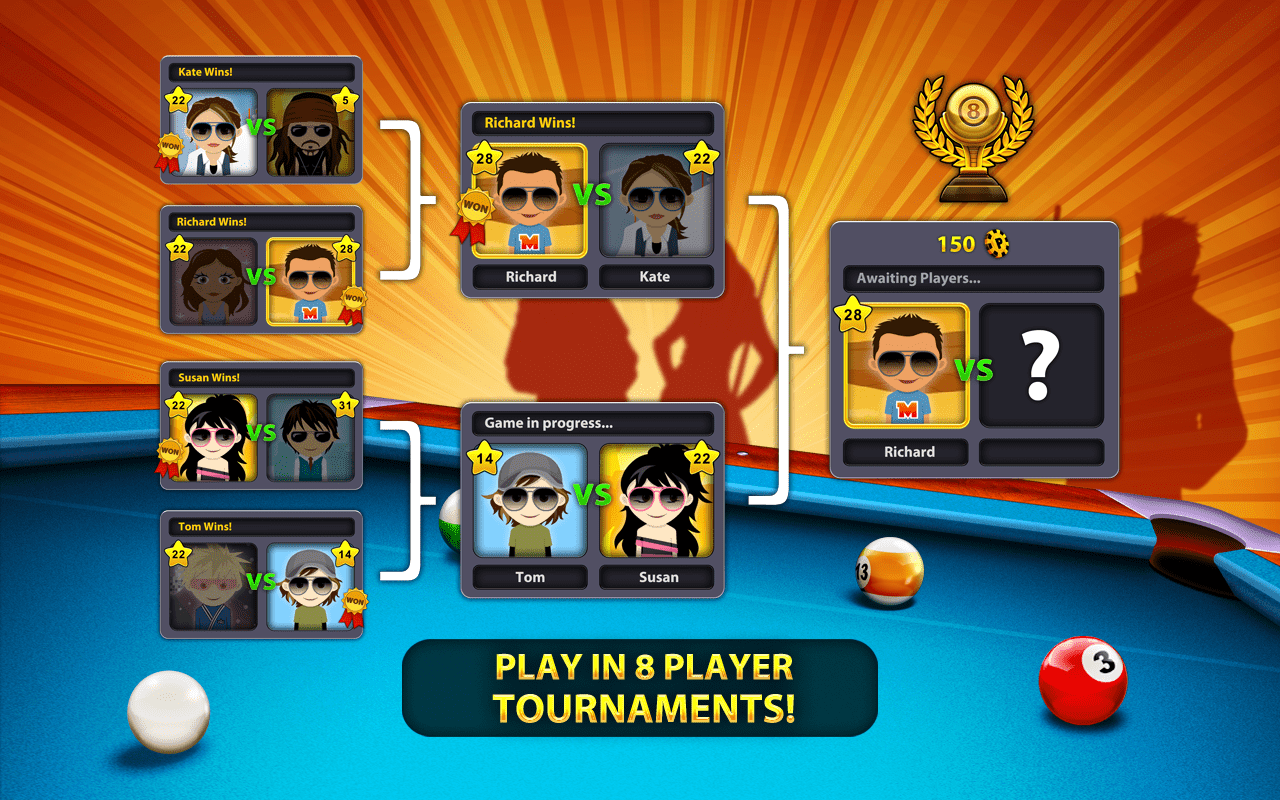 [recenzija aplikacije] 8 Ball Pool