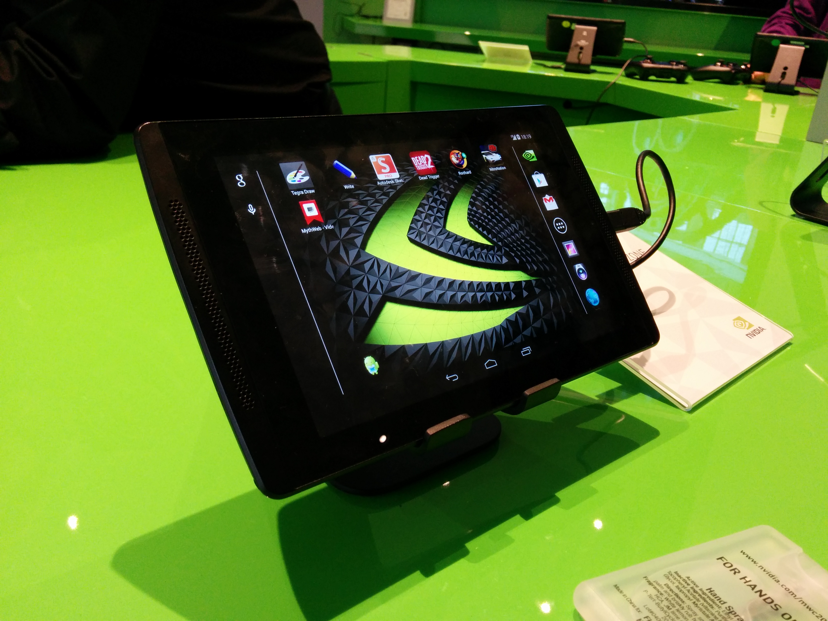Tegra Note 7 LTE tablet