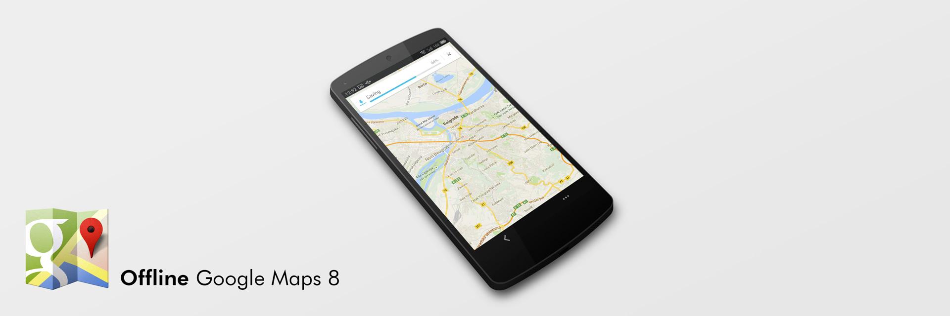 Kako preuzeti mape za offline korišćenje u novim Google Maps 8