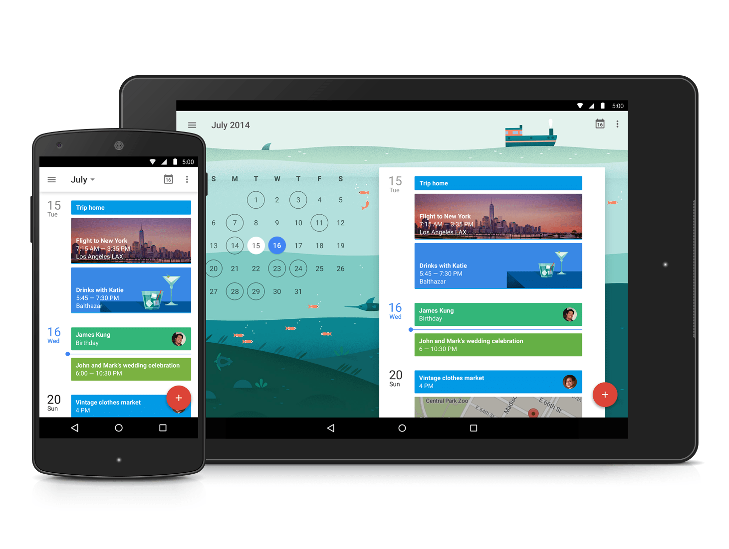 Google predstavio redizajniranu Calendar aplikaciju u Material Design stilu