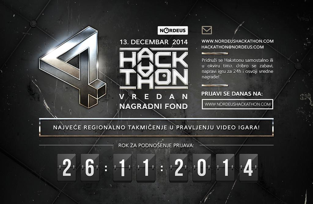 Četvrti Nordeus hackathon - napravi igru za 24 časa