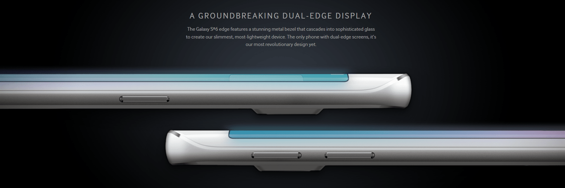 Samsung Galaxy S6 od metala i stakla #MWC15