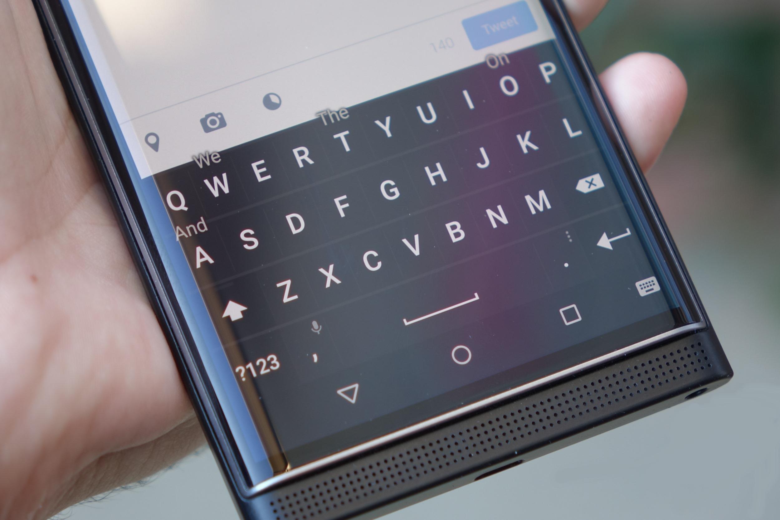 BlackBerry PRIV tastatura dostupna za preuzimanje
