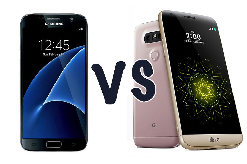 Samsung Galaxy S7 vs LG G5 #MWC2016