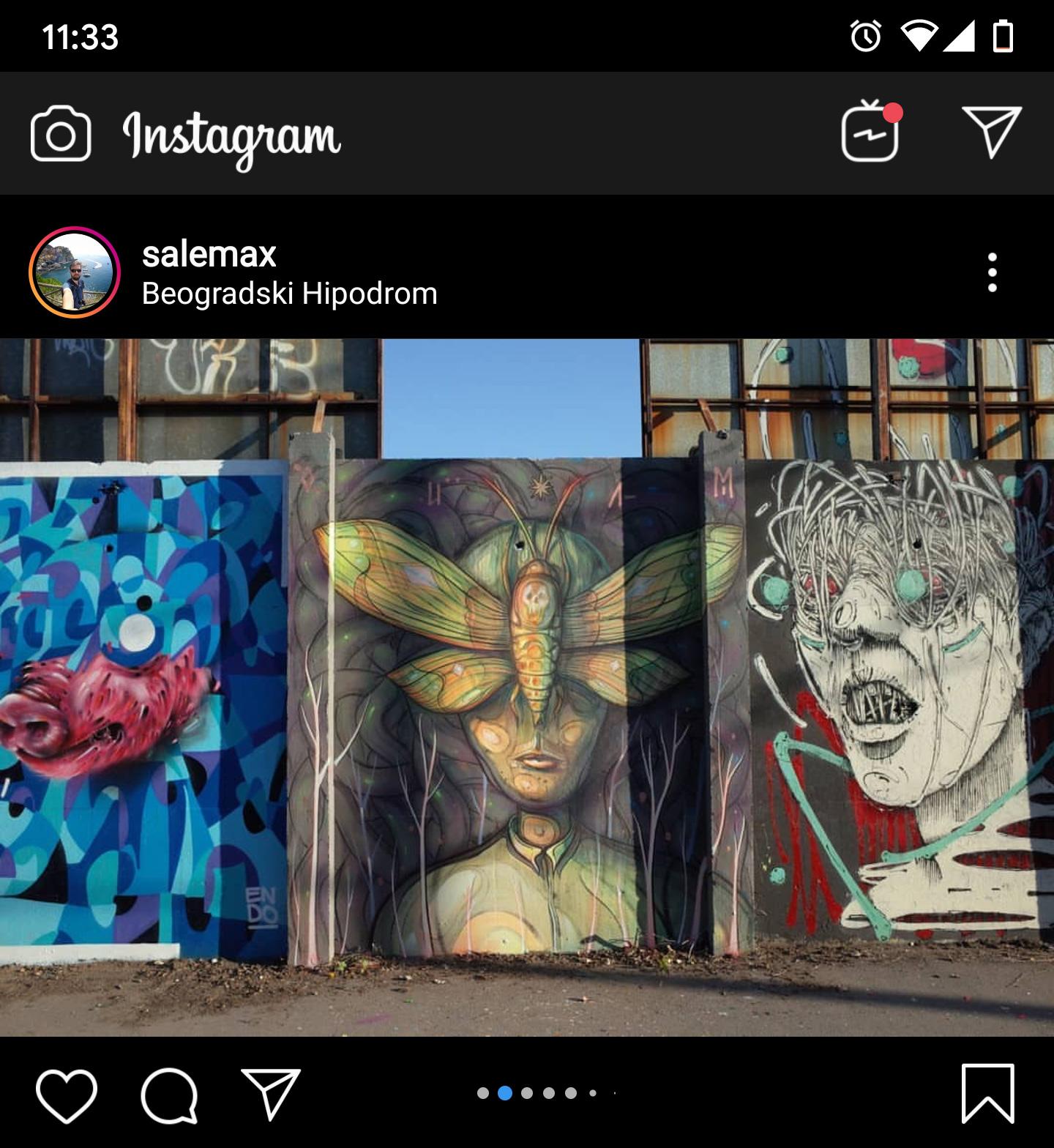 Instagram dobio tamnu temu na Android 10 verziji