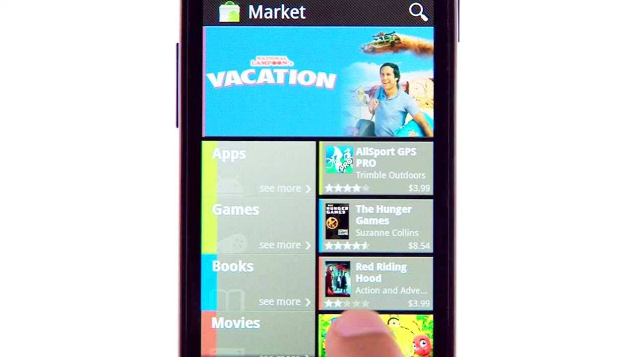YouTube: Novi Android Market
