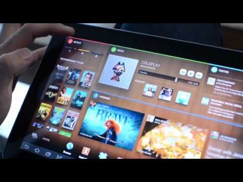 YouTube: Chameleon Android tablet UI