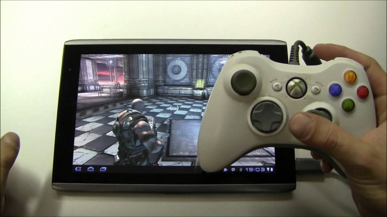 YouTube: Android tablet transformisan u gejming konzolu