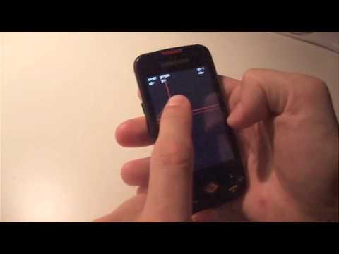 YouTube: Telefon Samsung Galaxy Spica je multitouch - HACK