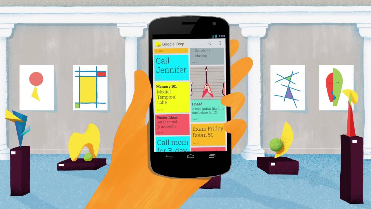 YouTube: Google Keep aplikacija za beleške