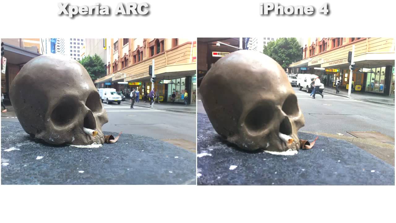 YouTube: [video] Poređenje kamera SE Xperia Arc i iPhone 4